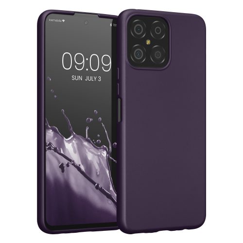 Pouzdro Kwmobile pro Honor X8, Silicon, Purple, 59329.115