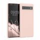 kwmobile pouzdro pro Google Pixel 6a, Silicon, Pink, 57799.225