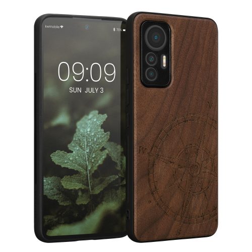 Kryt Kwmobile pro Xiaomi 12 Lite, dřevo, hnědý, 59408.01