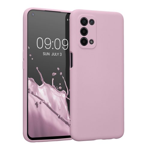 Pouzdro Kwmobile pro OPPO A74 5G/A54 5G, silikonové, fialové, 57571.140