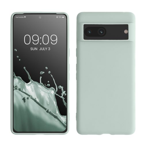 kwmobile pouzdro pro Google Pixel 7, silikonové, zelené, 59399.200