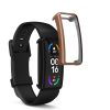 Sada 2 pouzder Kwmobile pro Fitbit Inspire 3/Inspire 2/Ace 3, silikon, černá/zlatá, 53870.02