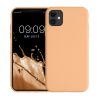 kwmobile pouzdro pro Apple iPhone 11, silikonové, šedé, 50791.138