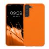 kw pouzdro na mobil pro Samsung Galaxy S22 Plus, silikonové, oranžové, 56761.150