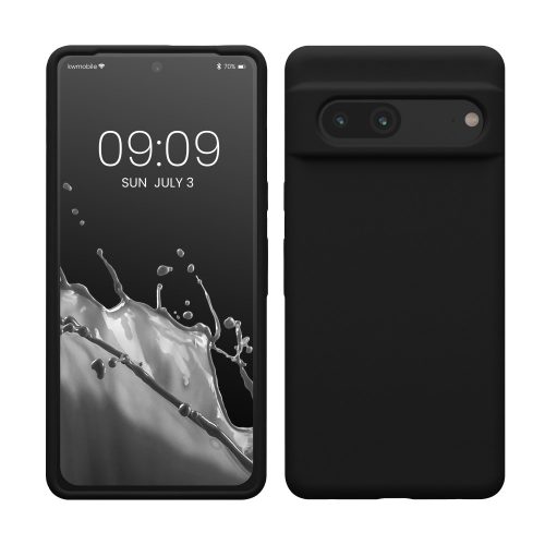 kwmobile pouzdro pro Google Pixel 7, silikonové, černé, 59451.01