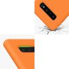 Kryt kwmobile pro Samsung Galaxy S10, Silicon, Orange, 47732.150