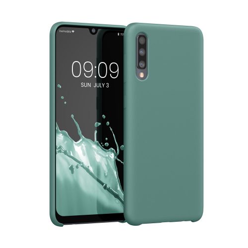 kwmobile kryt pro Samsung Galaxy A50, silikonový, zelený, 48715.207