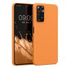 Kryt Kwmobile pro Xiaomi Redmi Note 11 Pro/Redmi Note 11 Pro 5G, silikonový, oranžový, 57373.150