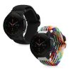 Sada 2 řemínků pro Xiaomi Mi Watch Color Sport/Watch S1 Active, Kwmobile, Multicolor, Nylon, 59518.02