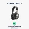 Sada 2 náušníků pro bezdrátová sluchátka Sennheiser Momentum 3.0, Kwmobile, černá, ekokůže, 59510.01