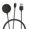 USB nabíjecí kabel pro Garmin Venu 2/Venu Sq Music/Venu Sq, Kwmobile, černý, plast, 59530.01