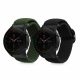 Sada 2 řemínků pro Xiaomi Mi Watch Color Sport/Watch S1 Active, Kwmobile, Black/Green, Nylon, 59518.01