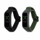 Sada 2 popruhů pro Oppo Band Sport, Kwmobile, Black/Green, Nylon, 59521.01