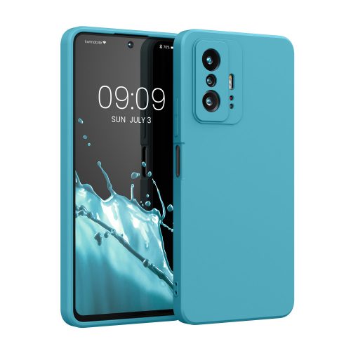 Kryt Kwmobile pro Xiaomi 11T/11T Pro, silikonový, modrý, 56573.223