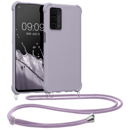 Nárazník kwmobile pro OPPO A74 5G/A54 5G, Silicon, Purple, 58012.192