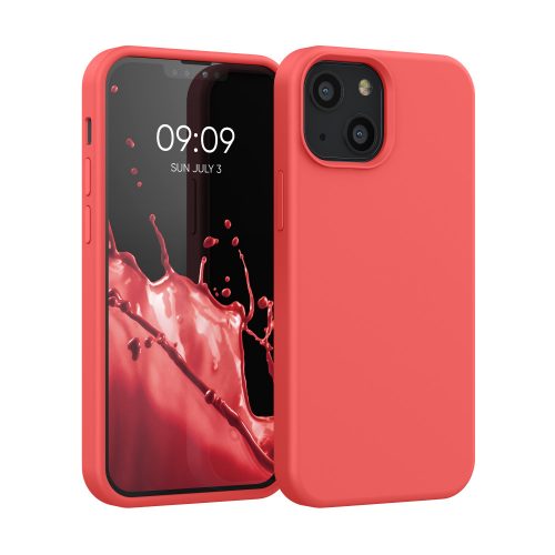 kwmobile pouzdro pro Apple iPhone 13 Mini, silikonové, růžové, 55877.103