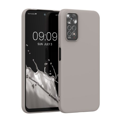 Pouzdro Kwmobile pro Xiaomi Redmi Note 11/Redmi Note 11s, silikonové, šedé, 57368.43