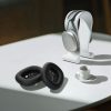 Sada 2 kwmobile Earpads pro Apple Airpods Max, ekokůže, černá, 55895.01