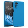 kwmobile pouzdro pro Motorola Moto G22, Silicon, Blue, 58207.189