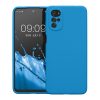 kwmobile pouzdro pro Motorola Moto G22, Silicon, Blue, 58207.189