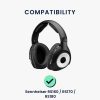 Sada 2 náušníků pro sluchátka Sennheiser RS160/RS170/RS180, Kwmobile, Black, Textile, 59704.01