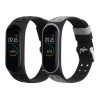 Sada 2 kwmobile řemínků pro Xiaomi Mi Band 4, silikon, černá/šedá, 58889.02