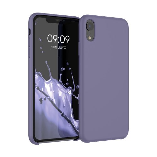 kwmobile pouzdro pro Apple iPhone XR, Silicon, Purple, 45910.244