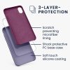 kwmobile pouzdro pro Apple iPhone XR, Silicon, Purple, 45910.244