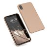 kwmobile pouzdro pro Apple iPhone XR, Silicon, Brown, 45910.246