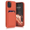 kwmobile pouzdro pro Apple iPhone 12/iPhone 12 Pro, Silicon, Red, 55112.76