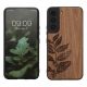 kwmobile pouzdro pro Samsung Galaxy S22, Wood, Brown, 58306.06