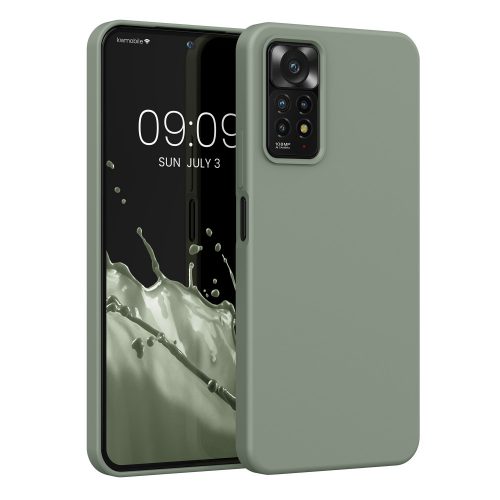 kwmobile pouzdro pro Xiaomi Redmi Note 11 Pro/Redmi Note 11 Pro 5G/Redmi Note 12 Pro, silikonové, zelené, 57373.172