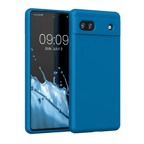 kwmobile pouzdro pro Google Pixel 6a, silikonové, modré, 57815.228