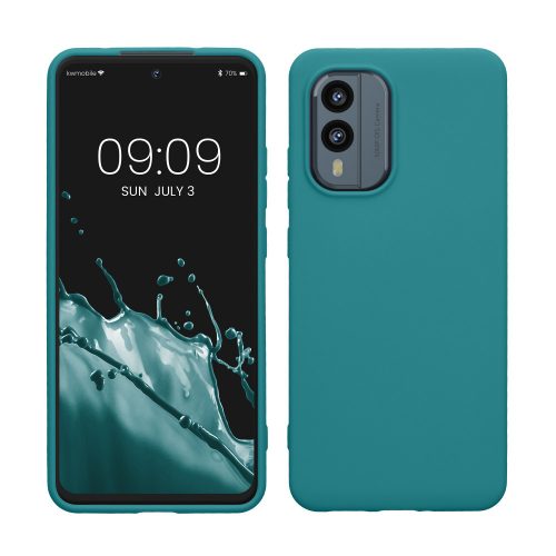 kwmobile kryt pro Nokia X30, silikonový, zelený, 59892.57