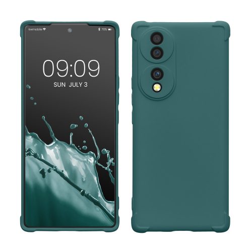 kwmobile pouzdro pro Honor 70, silikonové, modré, 59904.57