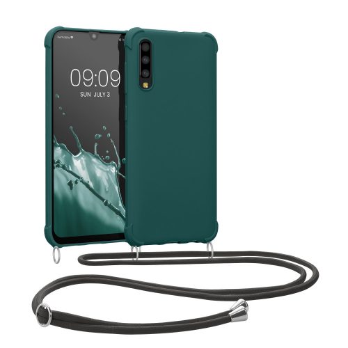 Nárazník kwmobile pro Samsung Galaxy A50, silikonový, zelený, 49962.78