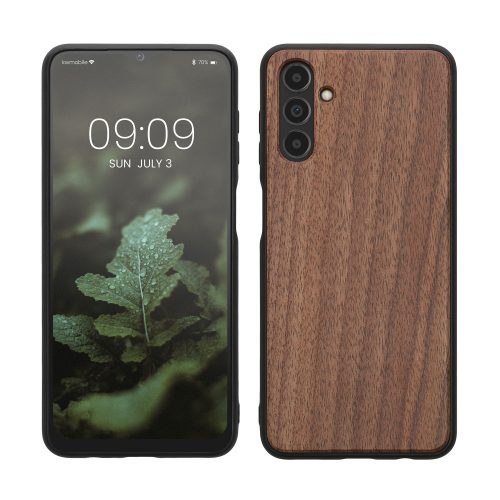 kwmobile pouzdro pro Samsung Galaxy A04s, Wood, Brown, 60034.18