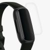 Sada 2 ks pouzder Kwmobile pro Fitbit Inspire 3, silikonová, průhledná, 60116.1