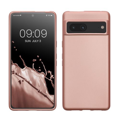 kwmobile pouzdro pro Google Pixel 7, silikonové, růžové, 60132.31