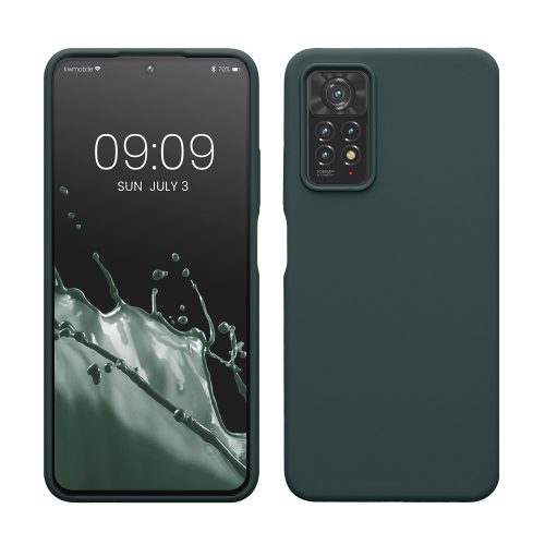 kwmobile kryt pro Xiaomi Redmi Note 11 Pro/Redmi Note 11 Pro 5G/Redmi Note 12 Pro, silikonový, zelený, 57373.171