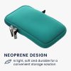 Kwmobile Universal Cover L - 6,5", neopren, zelený, 58700.3.78