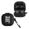 kwmobile pouzdro pro Samsung Galaxy Buds 2 Pro/Galaxy Buds 2/Galaxy Buds Live, silikonové, černé/bílé, 58155.02