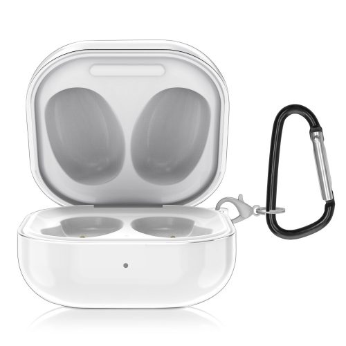 kwmobile pouzdro pro Samsung Galaxy Buds 2 Pro/Galaxy Buds 2/Galaxy Buds Live, silikonové, průhledné, 60179.03