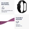 Sada 2 kwmobilních řemínků pro Samsung Galaxy Fit 2, silikon, černá/fialová, 53962.16