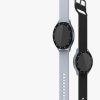 kwmobile rámeček pro Samsung Galaxy Watch 5 (44mm), hliník, černá/šedá, 60203.01