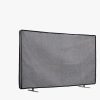 Kryt pro 49-50" Kwmobile TV, šedý, textil, 60193.19