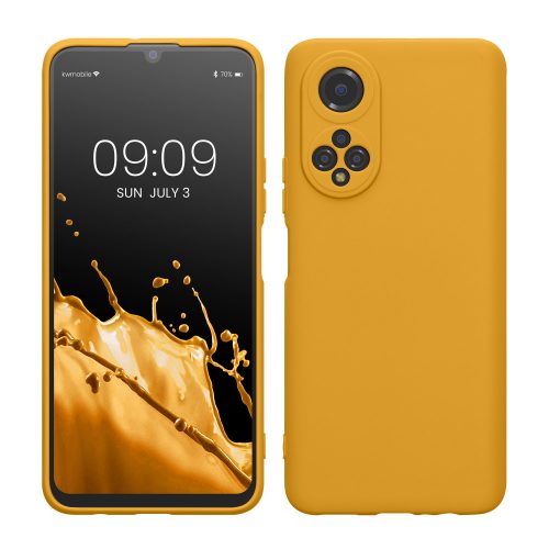 kwmobile pouzdro pro Honor X7, Silicon, Orange, 58420.143