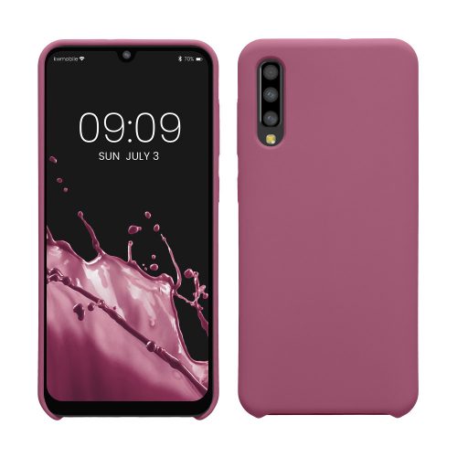 kw pouzdro na mobil pro Samsung Galaxy A50, Silicon, Purple, 48715.235