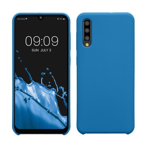 Pouzdro kwmobile pro Samsung Galaxy A50, silikonové, modré, 48715.228