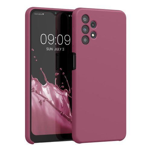 kw pouzdro na mobil pro Samsung Galaxy A32 5G, Silicon, Purple, 54336.235